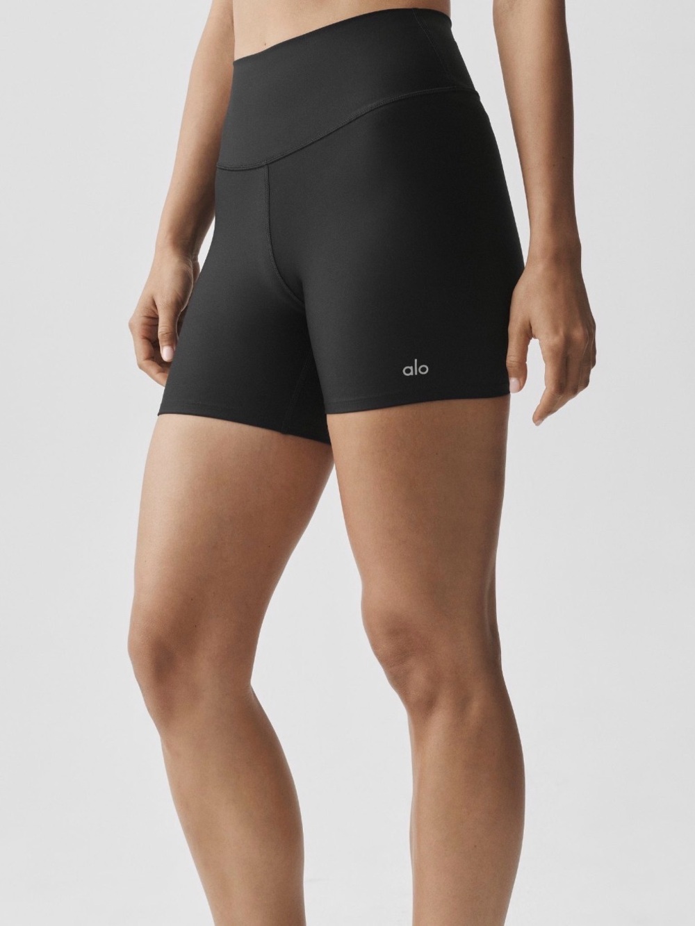 ALO Yoga Black Airlift Bike Shorts